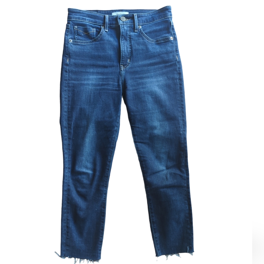 Revtown High-Rise skinny ankle jeans, raw hem, size 27, nwot